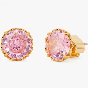 π Kate Spade That Sparkle Pink Stud Earrings NWT